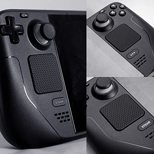 TALONGAMES Touchpad Protector Compatible with Steam Deck OLED/Steam Deck Trackpad Skin (Trackpads Protector, Matrix Mini Hex - Black) - Image 4