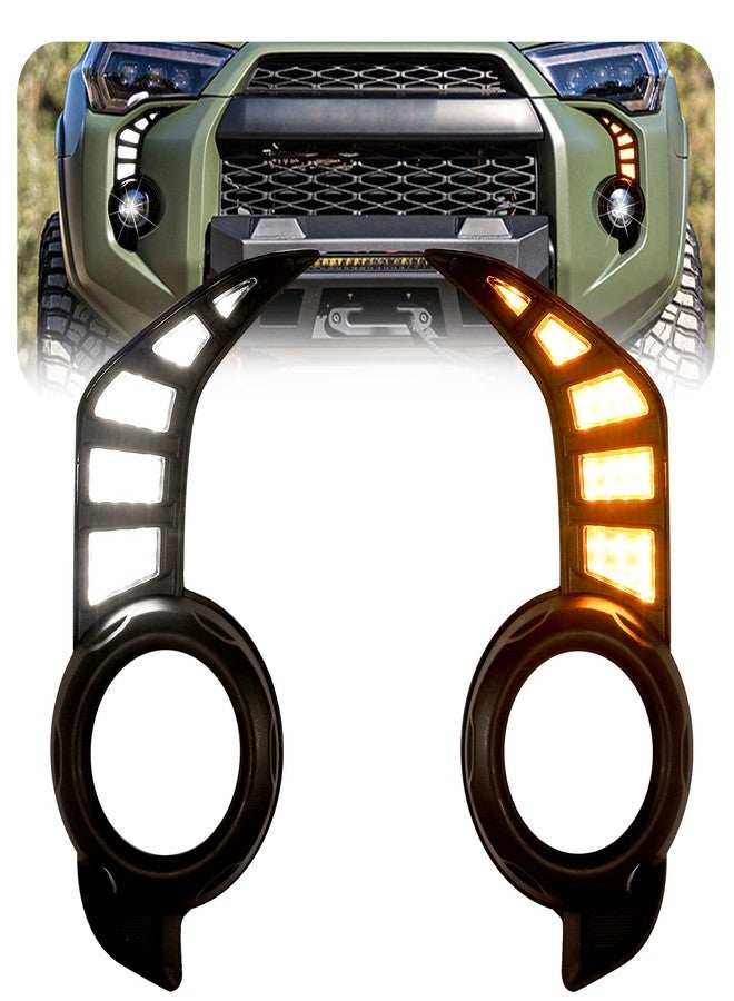 BreTrewri Daytime Running Lights & Fog Lights for 2014-2024 Toyota 4Runner (sr, sr5, trd pro, sport) - DRL, Turn Signal, Lamps Assembly - Image 1
