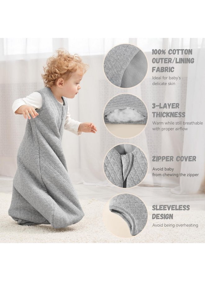 Yoofoss Baby Sleep Sack 6-12 Months TOG 2.5 Winter Baby Wearable Blanket, 100% Cotton Infant Toddler Sleeping Sack 2-Way Zipper Warm Quilted Sleep Sack - pzsku/Z5AFFFADD602EEEF1F2BDZ/45/_/1737031203/7a738140-a6ba-4ec2-8d0b-829b78b44df2