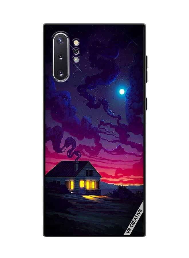 VR CREATIVE Protective Case Cover For Samsung Galaxy Note10 Plus 5G House Design Multicolour - Image 1