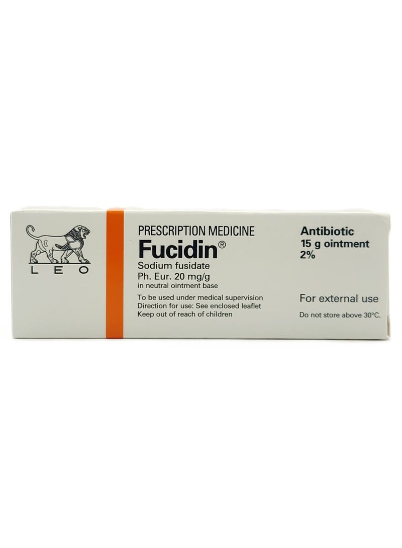 Fucidin Antibiotic 15g Ointment 2%