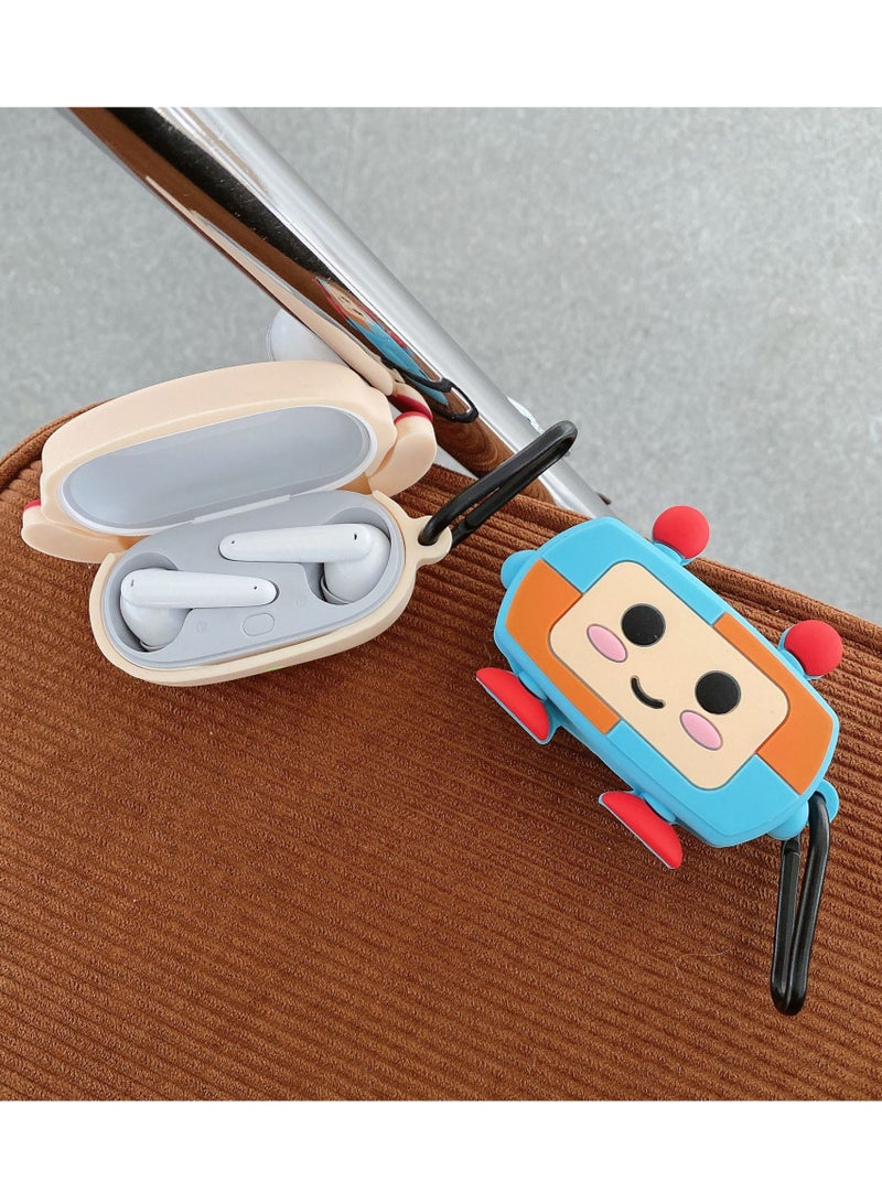 غطاء سيليكون لسماعة رأس داخل الأذن HUAWEI Freebuds SE روبوت ملون - Image 2