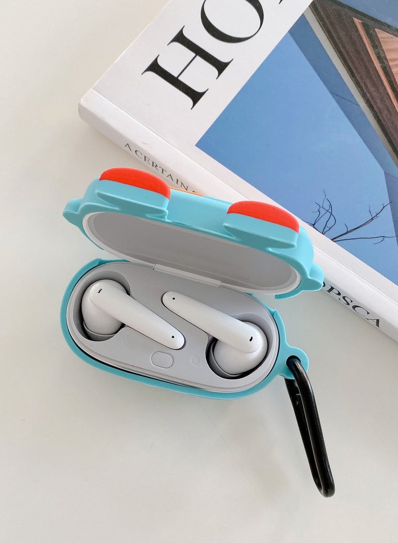 غطاء سيليكون لسماعة رأس داخل الأذن HUAWEI Freebuds SE روبوت ملون - Image 3