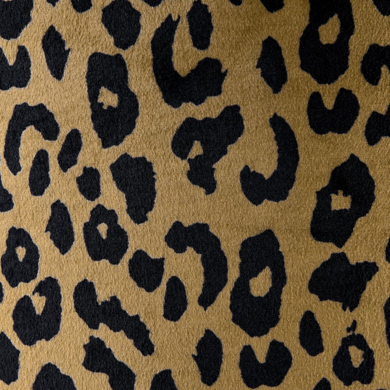 GO&SO GOSO (2PCS) 10 IN Small Tall Leopard Velvet Lamp Shades for Table Lamps Wall Lamp Yellow Pattern Fabric Lampshades, 10" Top x 10" Bottom x 10" High (Spider) Vintage Funky Shade Required Assembly - Image 3
