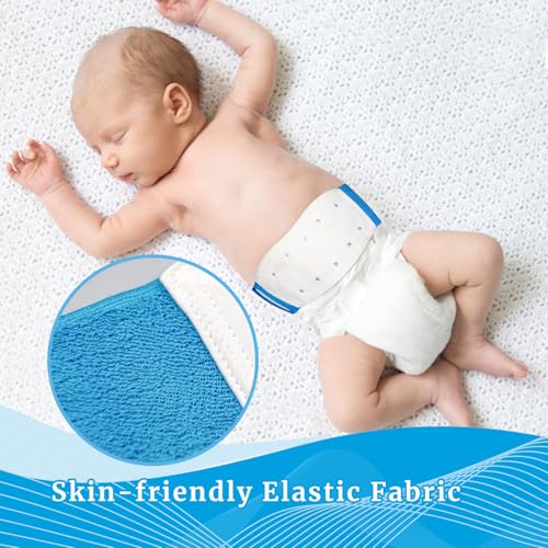 Ççs S Baby Belly Band Umbilical Hernia Belt | Belly Button Band Navel Truss Wrap for Newborn/Infant - Soft, Skin-friendly, Adjustable - Image 3