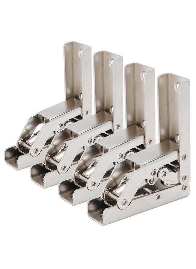 Thoraya 4 Sets Cabinet Hinges Bridge Shaped Cupboard Door Hinges Furniture Hardware Supplies  - Image 3