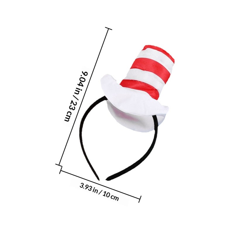 Hat Style Headband Party Headband Decorative Hair Hoop Cosplay Accessories - Image 2