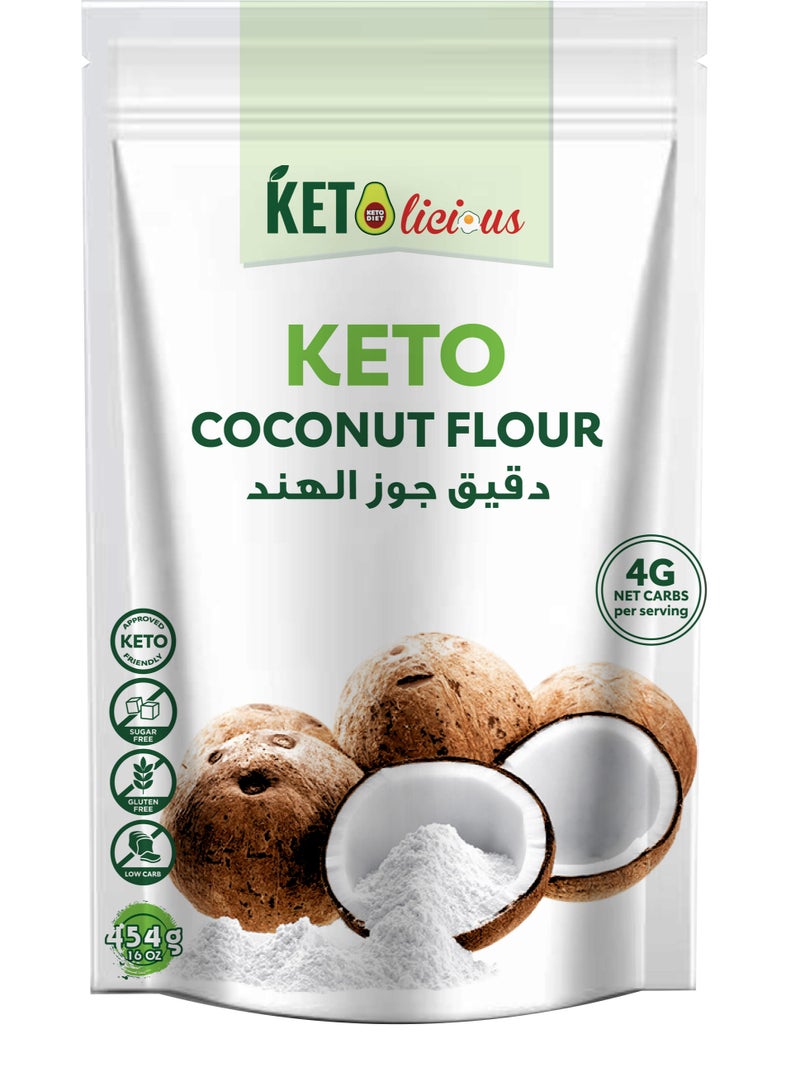 Ketolicious Coconut Flour - 454gm - Image 1