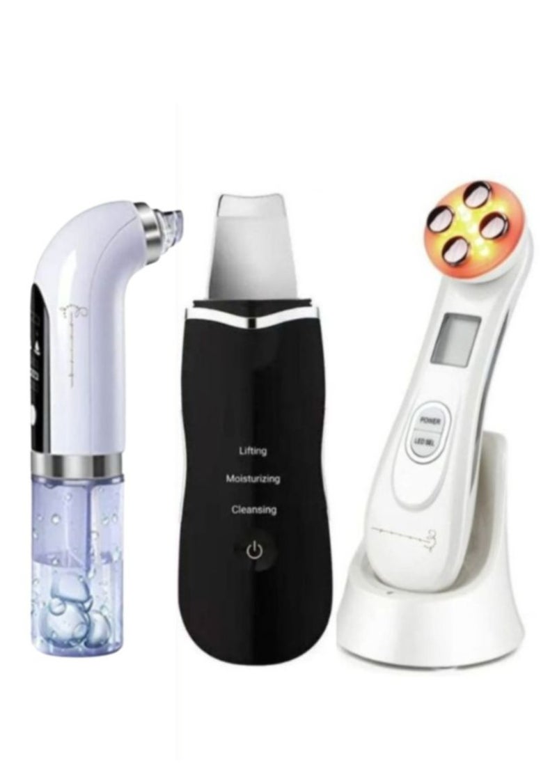 Prime by javaudan - Ultimate Skincare Bundle Blackhead Remover, Ultrasonic Face Cleaner, and RF Face Lift Device - Image 1