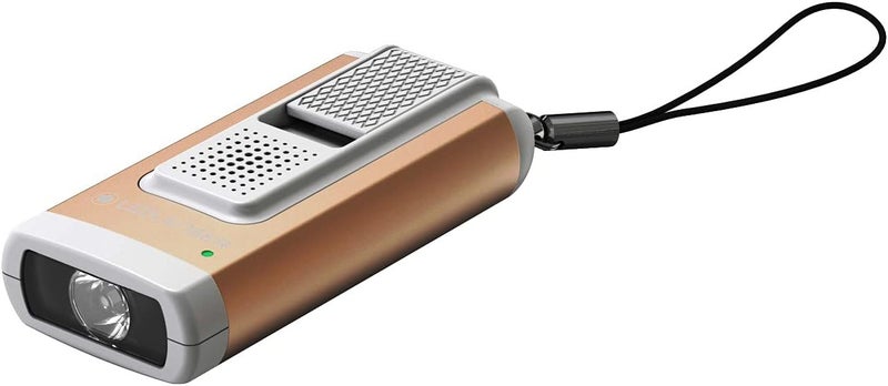 Ledlenser K6R Safety Compact Keychain Light - Rose Gold - Image 1