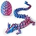AUMEILLER 3D Printed DragonEaster EggsEaster Basket Stuffers for TeensDragon Eggs with Dragon InsideDragon in Egg Fidget ToyEaster GiftsLaser Purple - Image 3