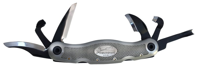 FLEXCUT Left Handed Carvin Jack 20 Folding Multi Tool for Woodcarving Includes 6 Blades Made in USA  JKNK291