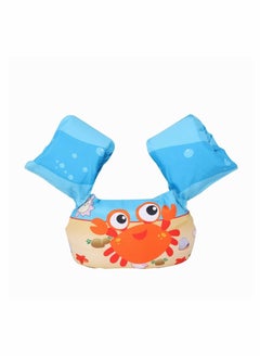 Toddler Swim Vest, Kids Water Wings Arm Floaties for 30-50 Pounds, Infant Safety Swim Aid Jumper Inflatable, Swim Arm Bands, Float Sleeves Swimming Armbands for Sea/Pool/Beach/Training