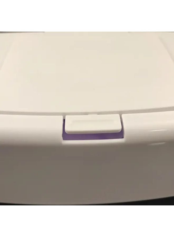 علبة تخزين محمولة للمناديل القابلة لإعادة التعبئة باللون الأبيض لحمل المناديل الورقية للمنزل والسفر - Image 2