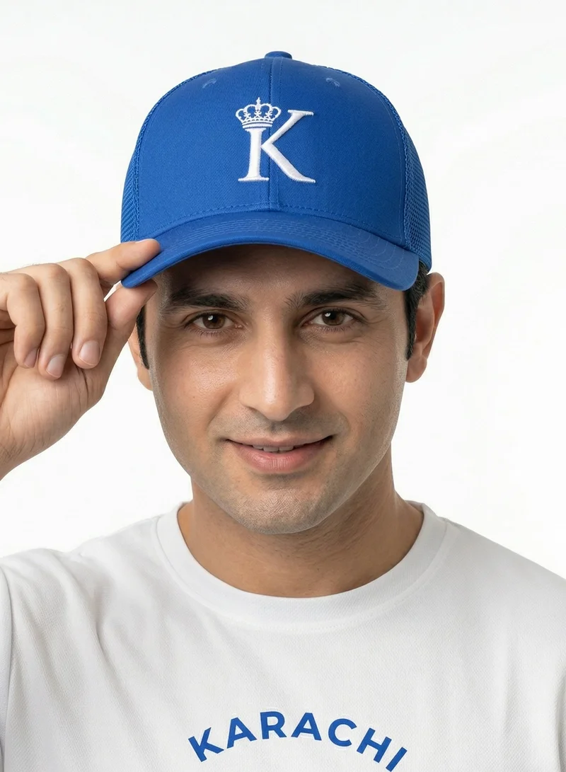 Baseball United Royal Blue Karachi Monarchs Double Play Active Cap  | Best Price UAE