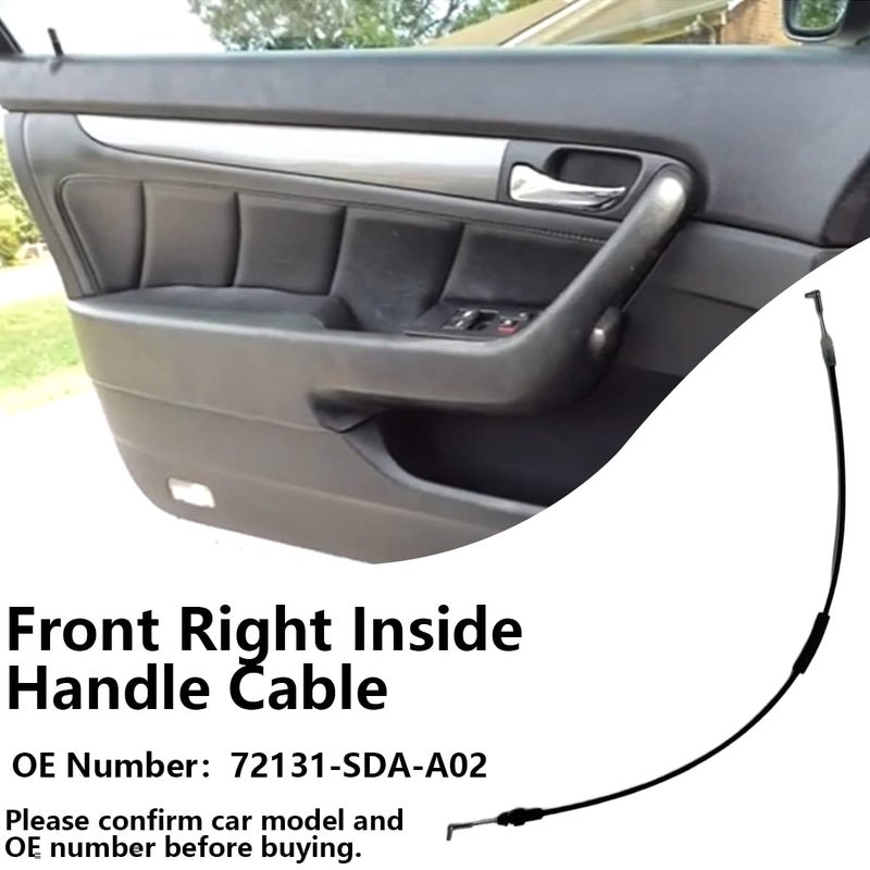 Loomyar Right Front Inside Handle Cable for for Honda Accord 20032007 Replaces 72131SDAA02 - Image 4