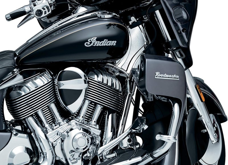 Kuryakyn 5195 Chrome Neck Cover for 2014-19 Indian Motorcycles - Image 2