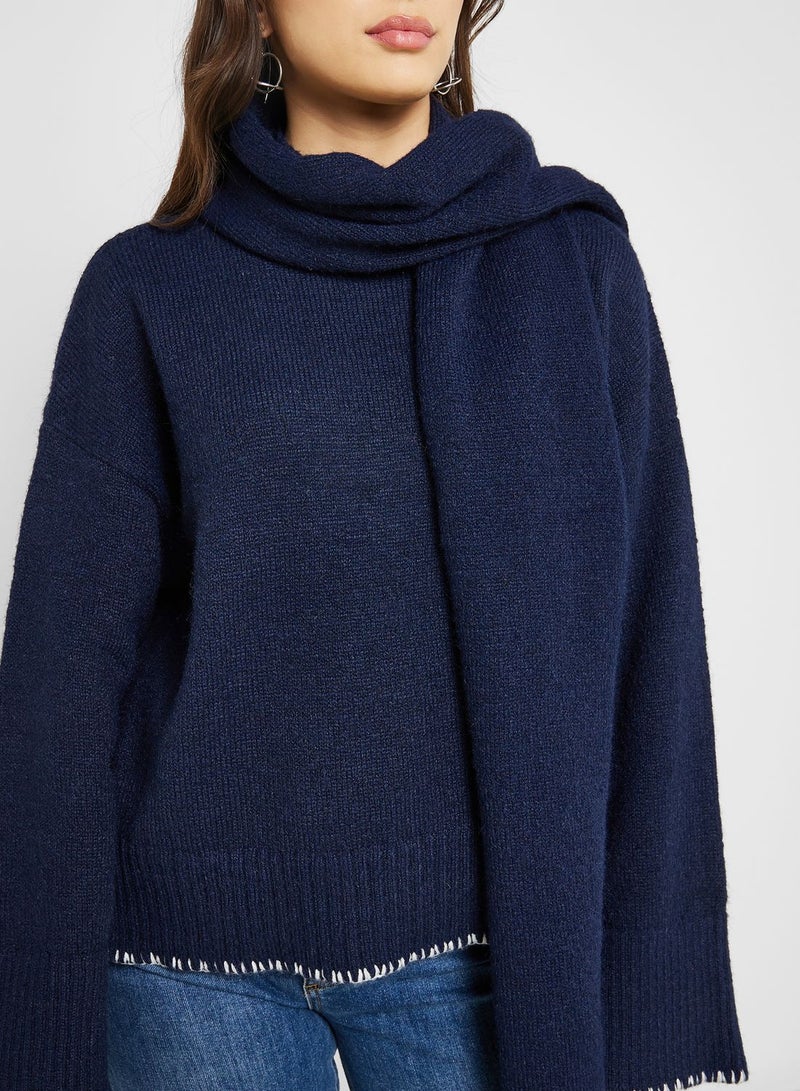 4th & Reckless Round Neck Knitted Sweater - Image 4