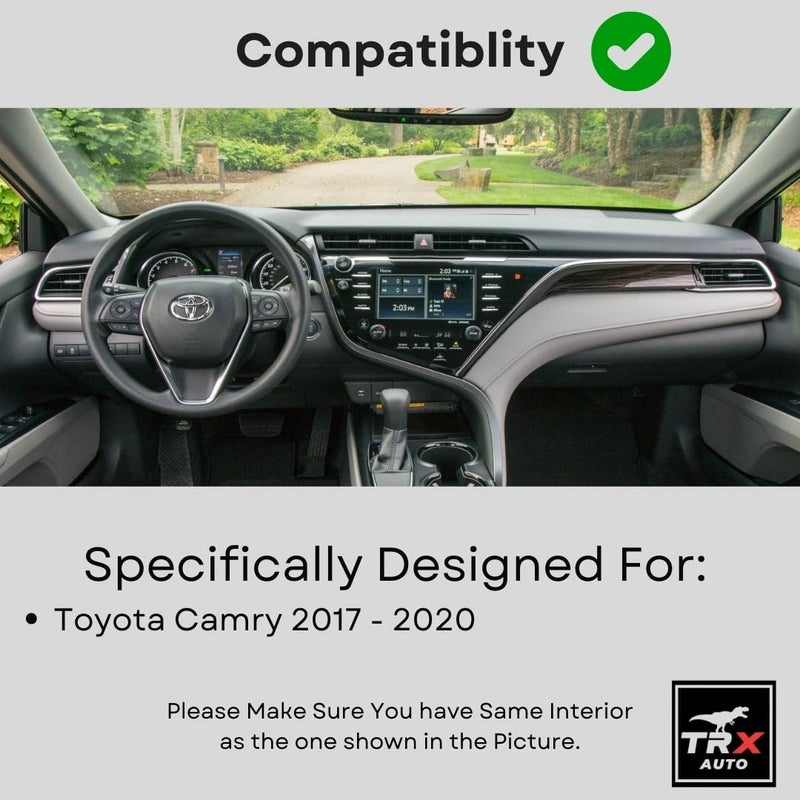 TRX AUTO Phone Holder Mount With Gravity Phone Holder For Toyota Camry 2017 To 2020 | Toyota Camry Accessories | Camry Mobile Phone Holder - Image 4