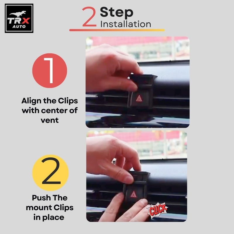 TRX AUTO Phone Holder Mount With Gravity Phone Holder For Toyota Camry 2017 To 2020 | Toyota Camry Accessories | Camry Mobile Phone Holder - Image 5
