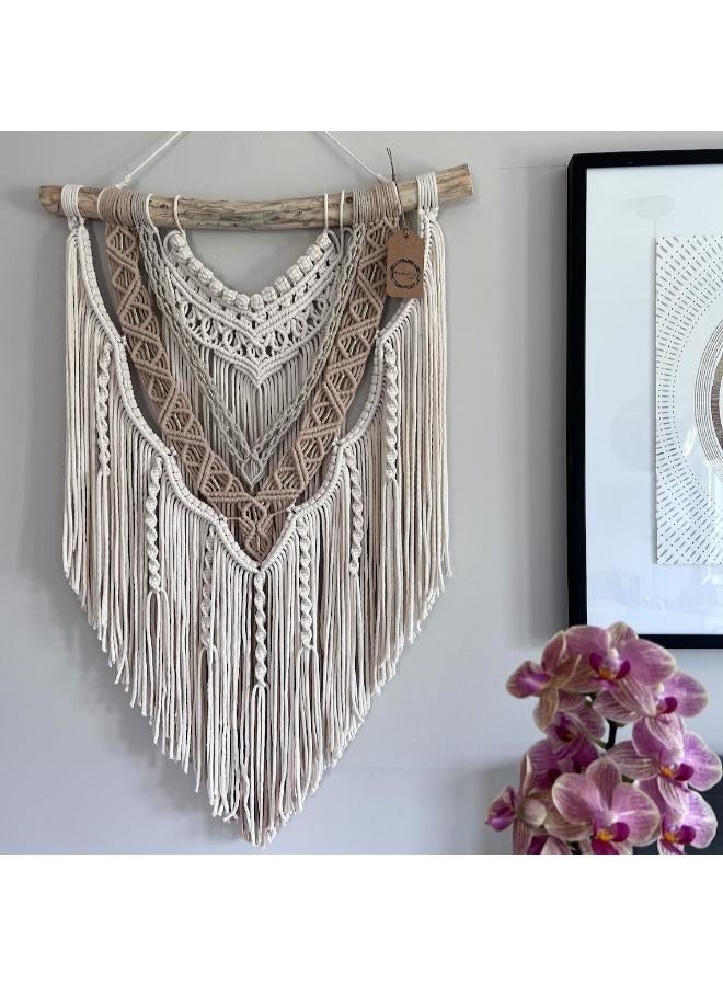 Antikiano Macrame Wall Hanging Bohemian Decoration - Image 1