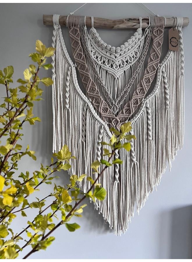 Antikiano Macrame Wall Hanging Bohemian Decoration - Image 4