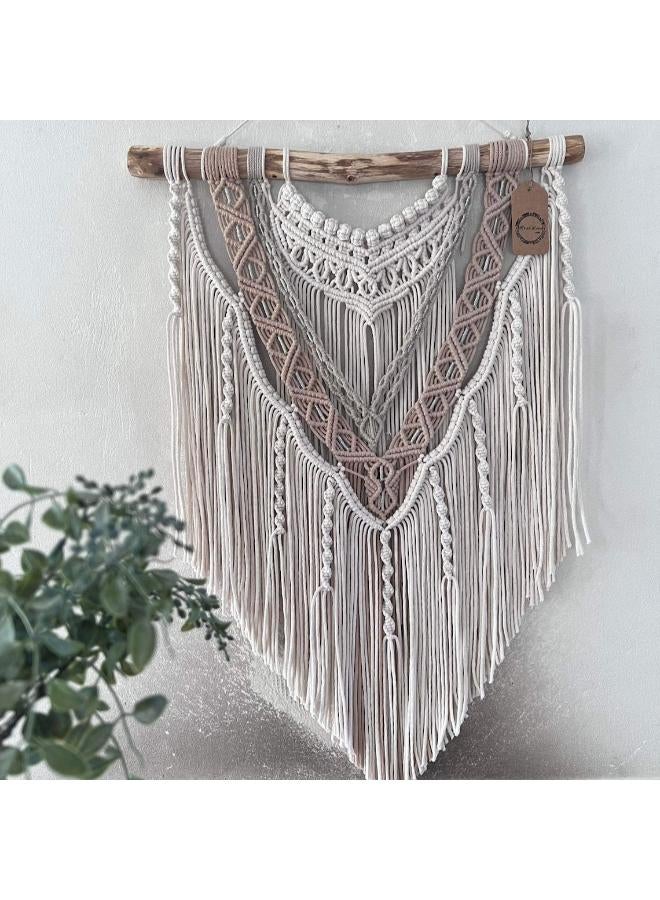 Antikiano Macrame Wall Hanging Bohemian Decoration - Image 2