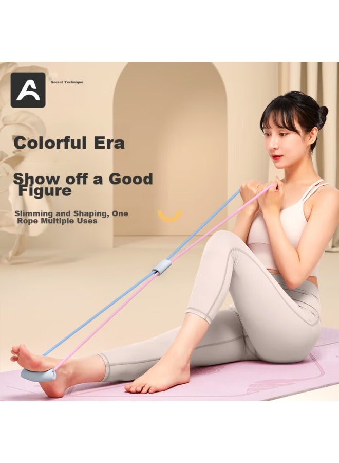 Secret Aoyi 8-character Resistance Band, Elastic Band For Fitness, Shoulder Opener, Elastic Rope For Home Use, Resistance Band, Yoga Resistance Band Equipment - Image 3