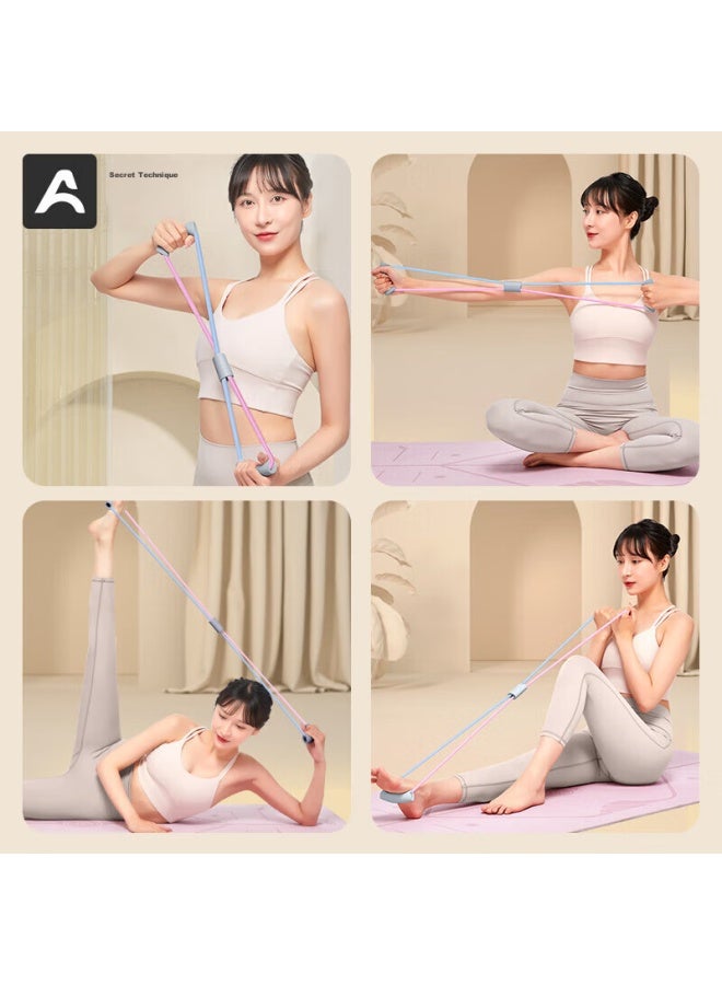 Secret Aoyi 8-character Resistance Band, Elastic Band For Fitness, Shoulder Opener, Elastic Rope For Home Use, Resistance Band, Yoga Resistance Band Equipment - Image 4