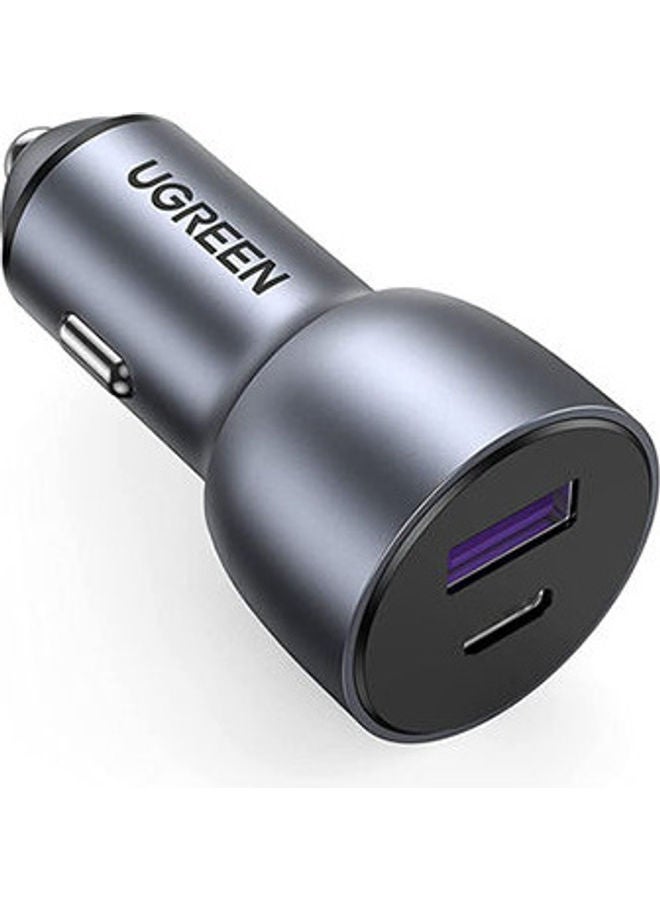 يو جرين 42.5W Car Charger Alu Case Dark - Image 1