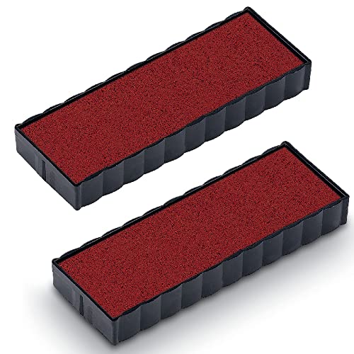 Trodat Replacement Ink Pads 6/4817 - Pack of 2 - Red Ink - for The Printy 4817 and 4813 - Image 1