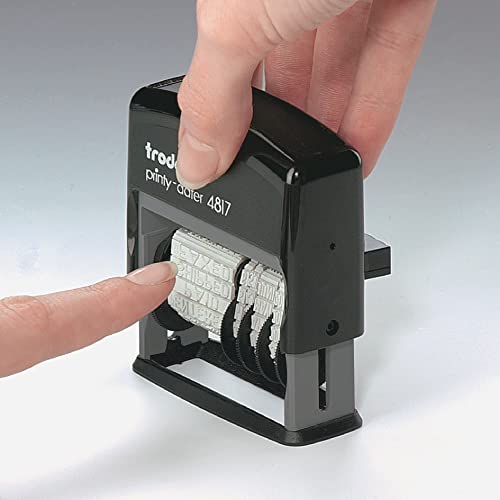 Trodat Replacement Ink Pads 6/4817 - Pack of 2 - Red Ink - for The Printy 4817 and 4813 - Image 3