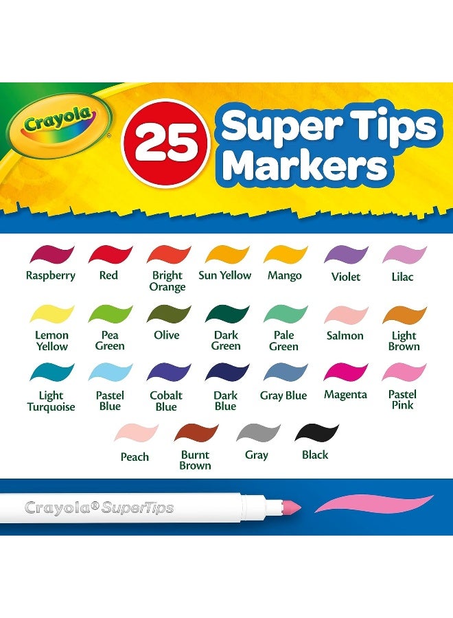 كرايولا إنشاء ولون مع أقلام تحديد قابلة للغسل - Image 2