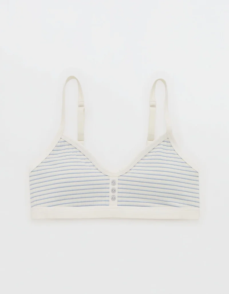 Superchill Cotton Rib Padded Bralette