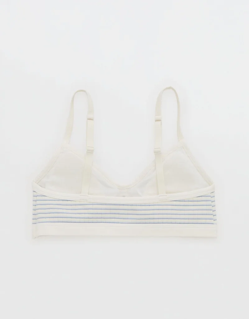 Aerie  Superchill Cotton Rib Padded Bralette for Women | Best Price UAE