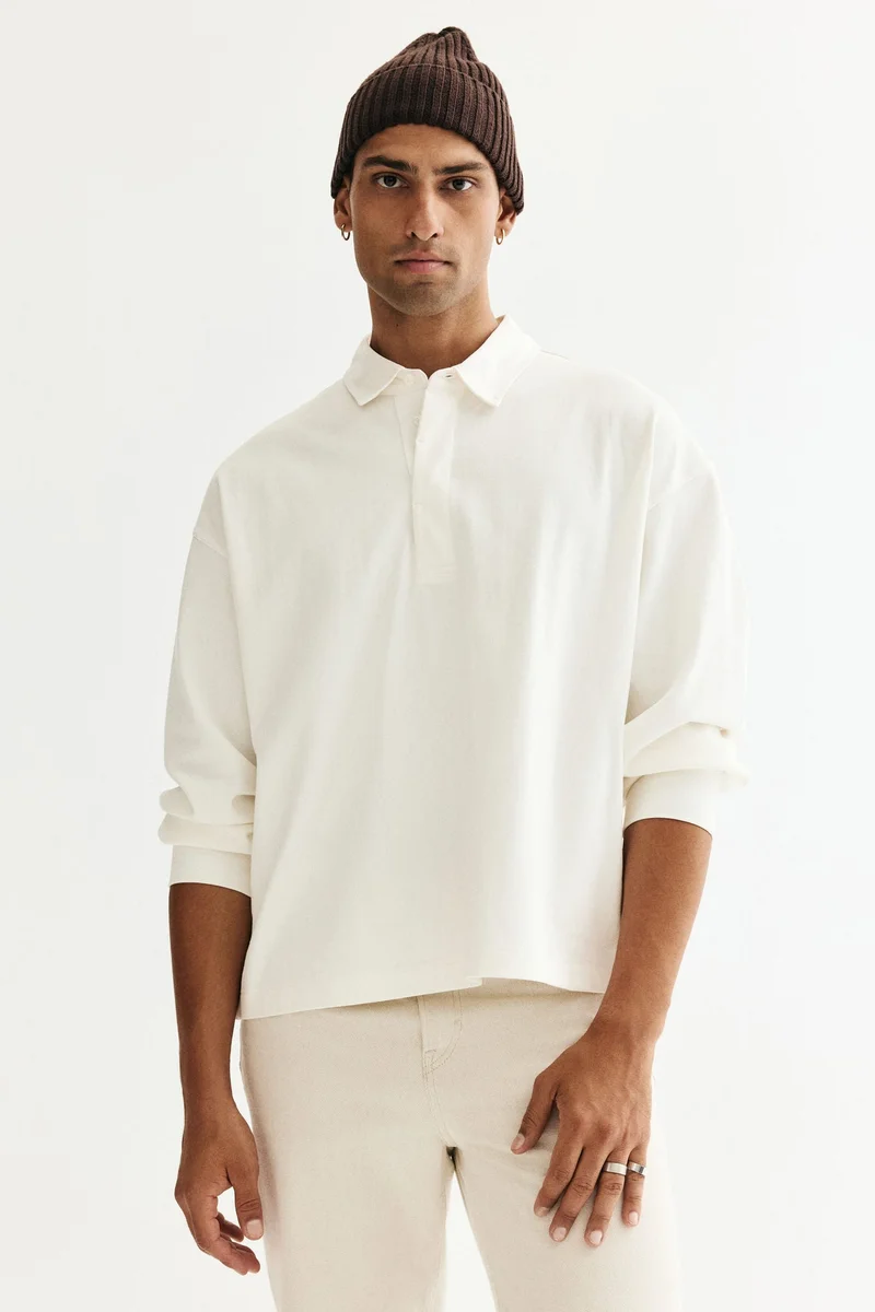 H&M Loose Fit Cotton polo shirt