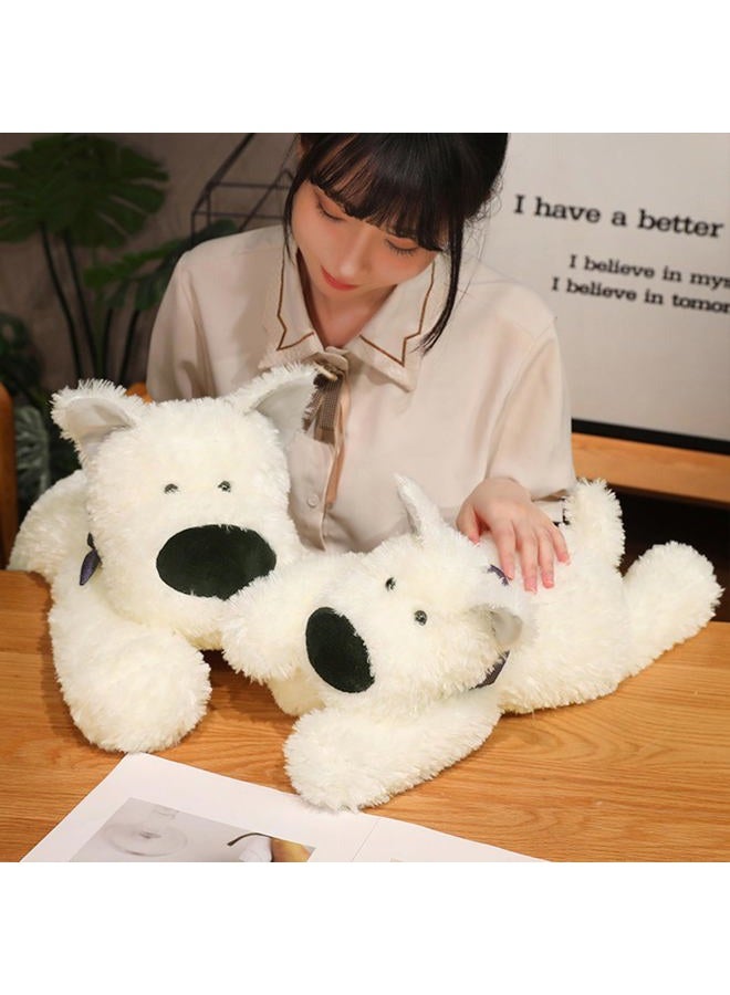 PEACH CAT West Highland White Terrier Dog Plush Pillow Cute Weighted Puppy Stuffed Animals Soft Plushies Toy Gifts for Kids 19.7" - Image 5