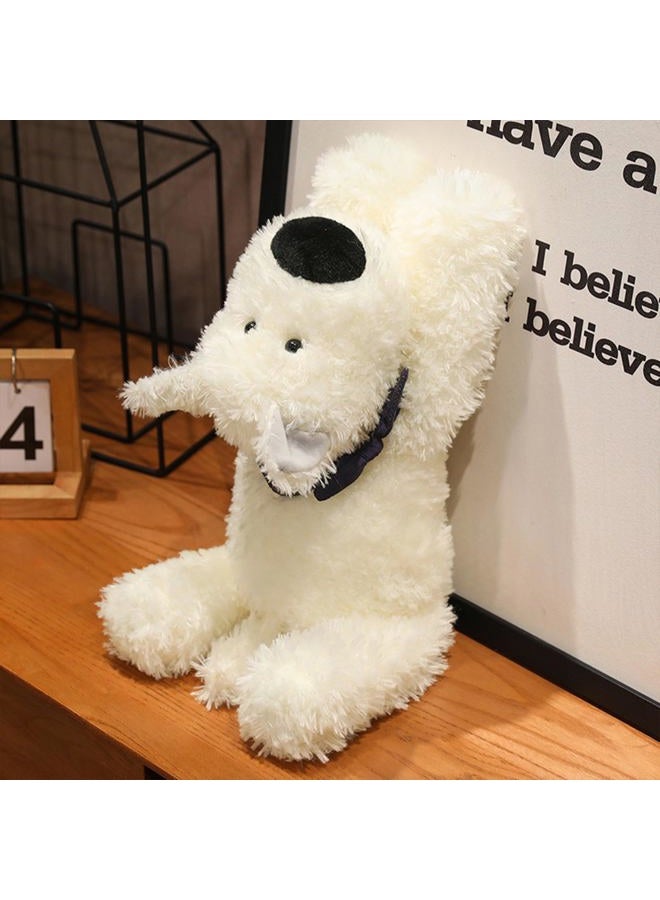 PEACH CAT West Highland White Terrier Dog Plush Pillow Cute Weighted Puppy Stuffed Animals Soft Plushies Toy Gifts for Kids 19.7" - Image 4