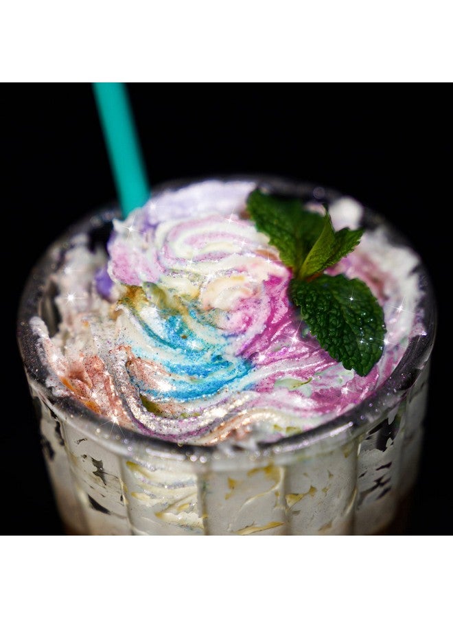 NiHome Edible Food-Grade Glimmer Powder Glitter Luster Dust Metallic Food Decorating Sprinkle Glimmery Dust for Drink Wine Beverage Cake Candy Dessert Bakery Restaurant Vegan (0.18oz/5g, Pink) - Image 4