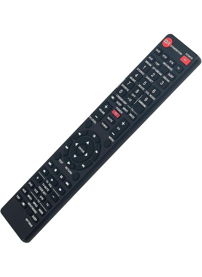 erorex - Replaced Remote Control Wf75640 Fit For Yamaha Sound Bar Projector Ysp 800 Ysp 1000 Ysp800 Ysp1000 - Image 1