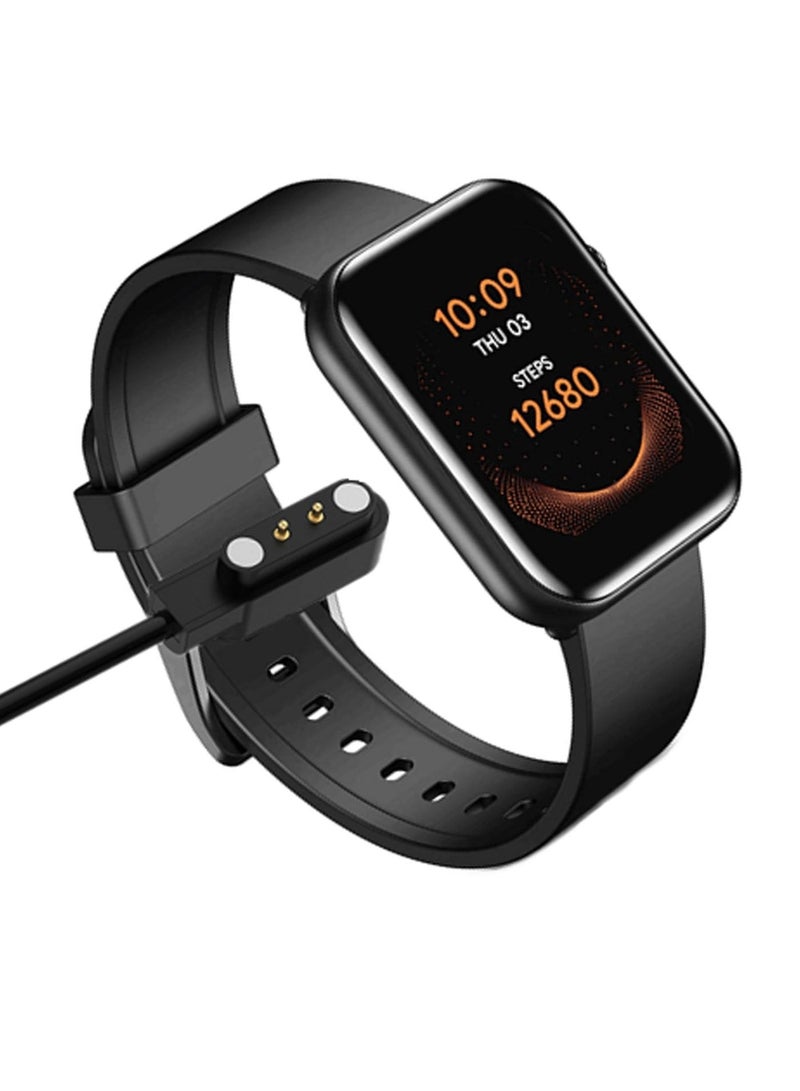 Compatible with CMF Watch Pro(D395) USB Charging Cable with Magnetic Charger Replacement Charging Dock Compatible with CMF Watch Pro2 Accessories (Black) - Image 3