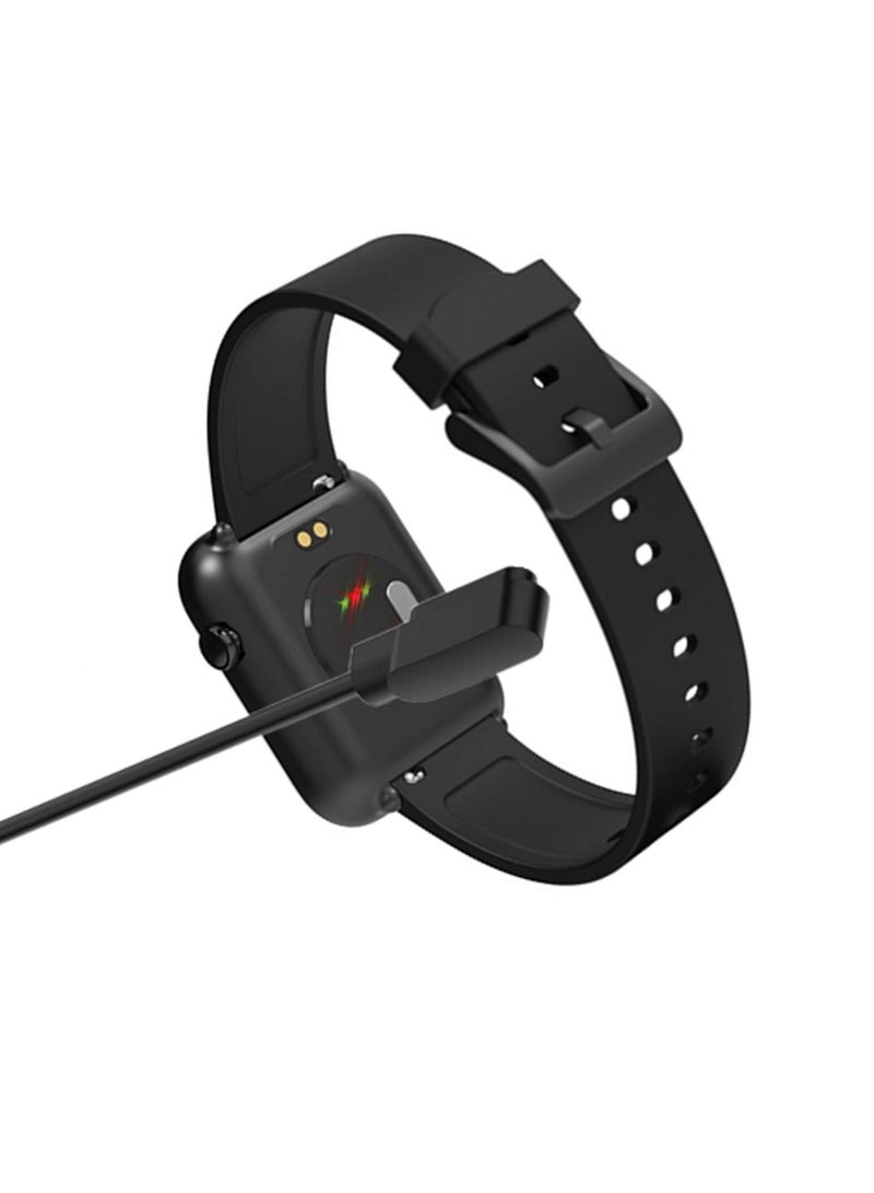 Compatible with CMF Watch Pro(D395) USB Charging Cable with Magnetic Charger Replacement Charging Dock Compatible with CMF Watch Pro2 Accessories (Black) - Image 4