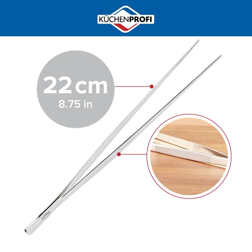 Küchenprofi 8.75-Inch Tweezer Tongs in 18/10 Stainless Steel - Image 2