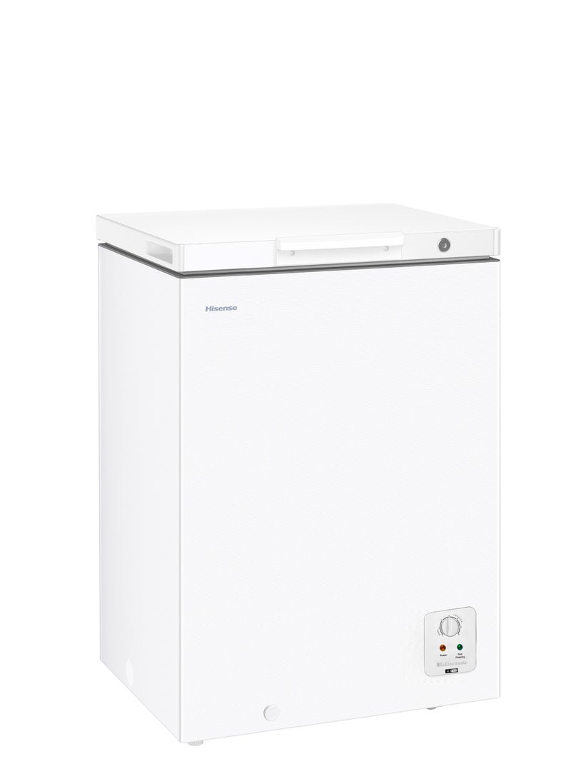 هايسنس Hisense 144 Lt 5.1 Cu Ft Chest Freezer, Inverter Compressor, Less Noise, 145 L 500 W FT145N1BWD white - Image 1
