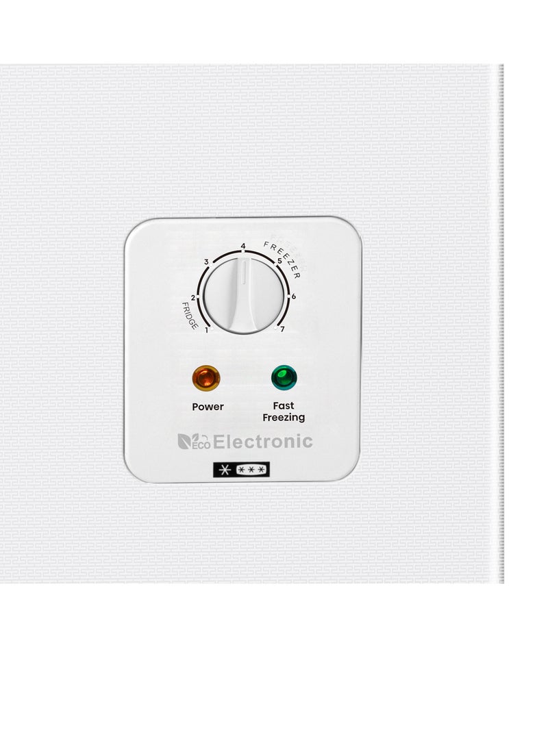 هايسنس Hisense 144 Lt 5.1 Cu Ft Chest Freezer, Inverter Compressor, Less Noise, 145 L 500 W FT145N1BWD white - Image 3