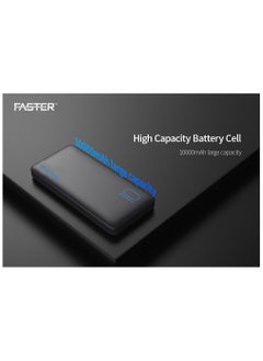 Faster 10000 mAh Power Bank - 10W Compact Portable Charger - Laptop Mobile Charger Portable with 2 USB A Ports - Battery Pack For Laptop MacBook Dell iPhone Samsung - Sleek Design Mini Powerbank  - Image 4