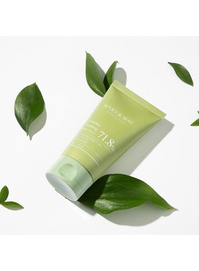 MARY & MAY Sensitive Soothing Gel Cream + Idebenone Blackberry Intense Cream Duo - Set - Image 4