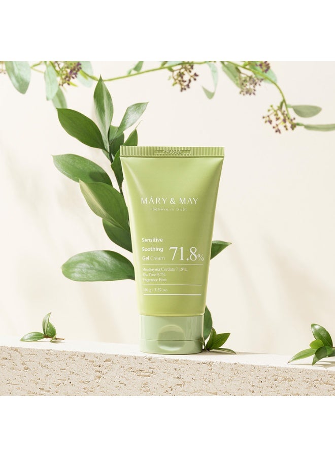 MARY & MAY Sensitive Soothing Gel Cream + Idebenone Blackberry Intense Cream Duo - Set - Image 2