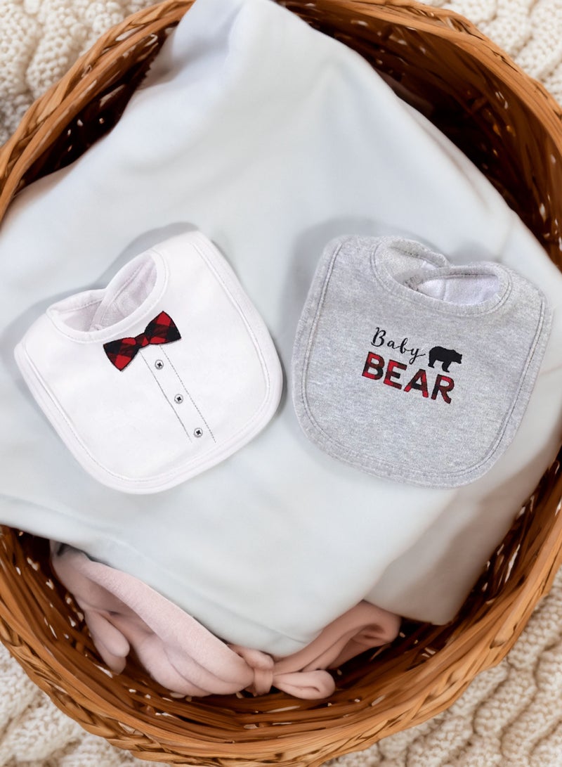 My Pumpkin Newborn Baby 8 Pcs Cute Giftset with Rompers and Pants for Baby Girls and Boys in Bear Theme - Image 2