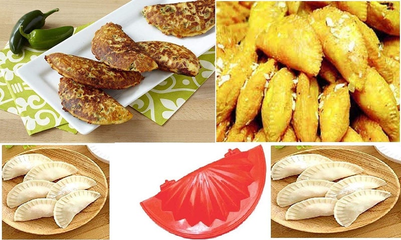 Kytaste Kytaste Samosa Kachuri MakerCutletModak Gujiya Pie Mould Maker Kitchen Tool  - Image 5